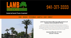 Desktop Screenshot of lambtreecare.com